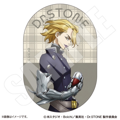 【グッズ-ステッカー】Dr.STONE ダイカットステッカー ホワイマンといっしょver. スタンリー・スナイダー