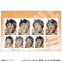 【グッズ-ステッカー】Dr.STONE 証明写真風ステッカー ホワイマンといっしょver. 七海龍水の画像