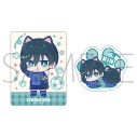 【グッズ-ステッカー】ブルーロック2期 withCAT illustration Ver. ステッカーセット/糸師 凛の画像