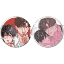 【グッズ-バッチ】ゴミ溜めのガーネット 缶バッジセットの画像
