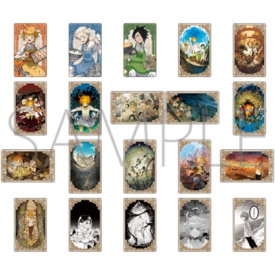 【グッズ-カード】約束のネバーランド メモリアルクリアカードコレクション