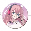 【グッズ-バッチ】初音ミクシリーズ グリッター缶バッジ/巡音ルカの画像