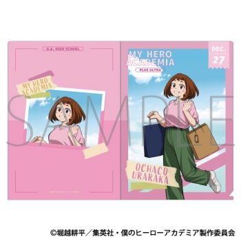 グッズ-クリアファイル】僕のヒーローアカデミア クリアファイル／麗日 