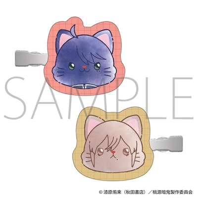 【グッズ-ヘアバンド】桃源暗鬼 withCAT illustration Ver. 前髪クリップ/一ノ瀬四季・桃寺神門