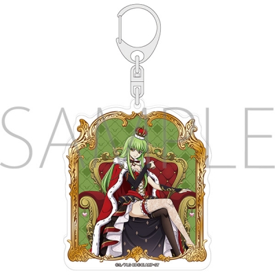 【グッズ-キーホルダー】コードギアス 反逆のルルーシュ ラメアクリルキーホルダー/C.C.