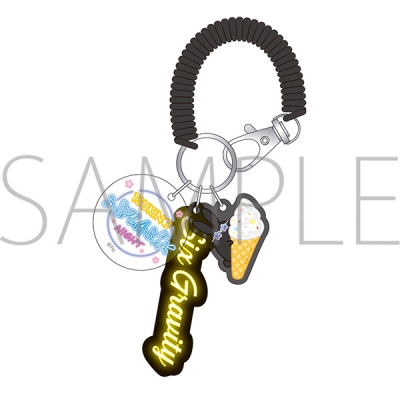 【グッズ-キーホルダー】ツキウタ。 コイルチェーンキーホルダー/Six Gravity/TSUKINO SPLASH NIGHT