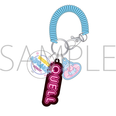 【グッズ-キーホルダー】SQ コイルチェーンキーホルダー/Lizz/QUELL/TSUKINO SPLASH NIGHT
