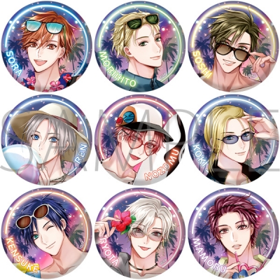 【グッズ-バッチ】ALIVE キャラバッジコレクション/ALIVE/TSUKINO SPLASH NIGHT/全9種/ランダム1個入り