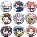 【グッズ-バッチ】新劇場版 銀魂 -吉原大炎上- ミニキャラバッジコレクションの画像