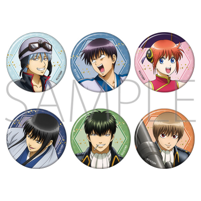 【グッズ-バッチ】銀魂 キャラバッジコレクション/現代