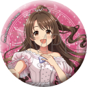 【グッズ-バッチ】アイドルマスター シンデレラガールズ グリッター缶バッジ/島村卯月 シンデレラガール総選挙2026の画像