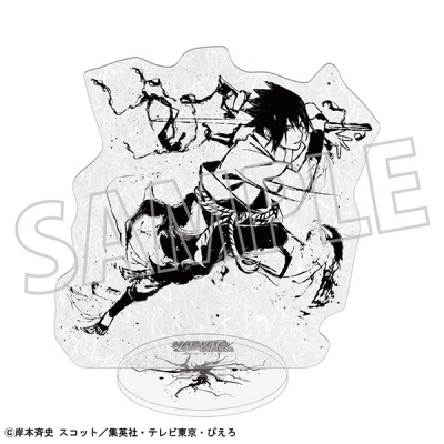 【グッズ-スタンドポップ】NARUTO-ナルト- 疾風伝 和紙風アクリルスタンド/うちはサスケ