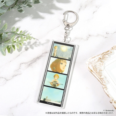 【グッズ-キーホルダー】ゼルダの伝説 ティアーズ オブ ザ キングダム メモリアルフィルムアクリルキーホルダー/時を超えるマスターソード