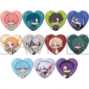 【グッズ-バッチ】STRANGE EDEN ハート形キャラバッジコレクションの画像