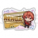 【グッズ-バッチ】18TRIP お名前アクリルバッジ/西園 練牙 ドットイラストの画像