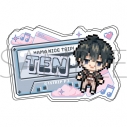 【グッズ-バッチ】18TRIP お名前アクリルバッジ/叢雲 添 ドットイラストの画像