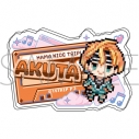 【グッズ-バッチ】18TRIP お名前アクリルバッジ/五十竹 あく太 ドットイラストの画像