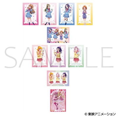 【グッズ-ポスター】プリキュア ミニクリアポスターコレクション
