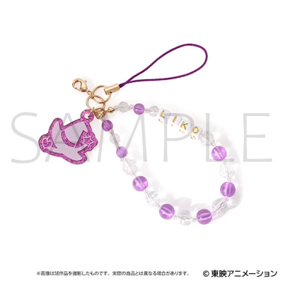 【グッズ-ストラップ】魔法つかいプリキュア! 放課後メイツ ビーズストラップ/十六夜 リコ