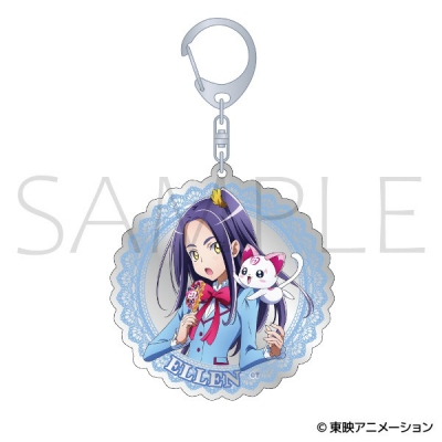 【グッズ-キーホルダー】スイートプリキュア♪ ミラーアクリルキーホルダー/黒川 エレン