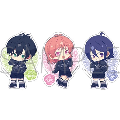 【グッズ-ステッカー】KING OF PRISM ステッカーセット/香賀美タイガ&西園寺レオ&涼野ユウ