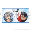 【グッズ-バッチ】TRIGUN STARGAZE 缶バッジセット/ヴァッシュ&ニコラス 完結記念ver.の画像