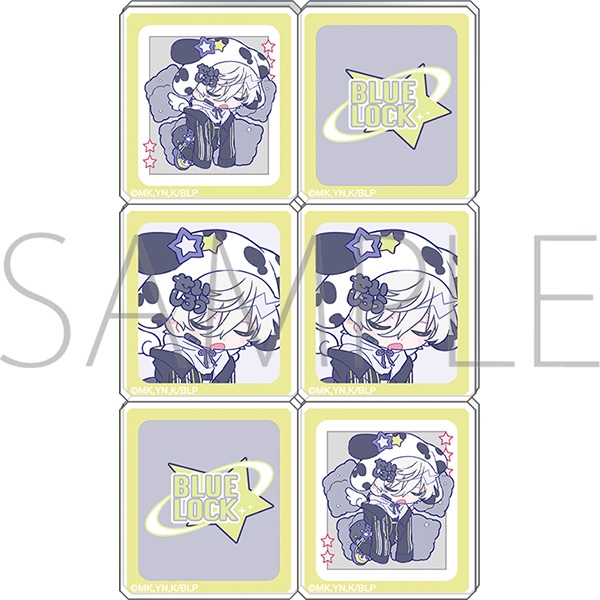 [Good-Seal] Blue Lock Phase 2 Acrylic Block Sticker/Seijiro Nagi Pastel Pop Vol.3