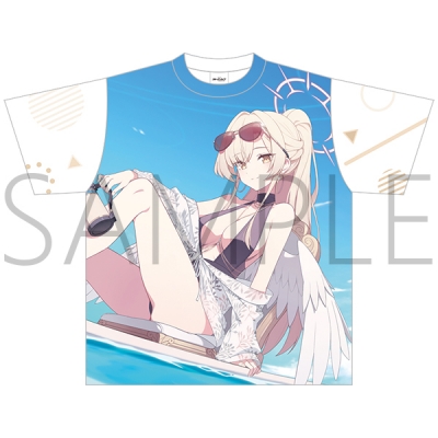 【グッズ-Tシャツ】ブルーアーカイブ フルグラフィックTシャツ/ナギサ(水着)