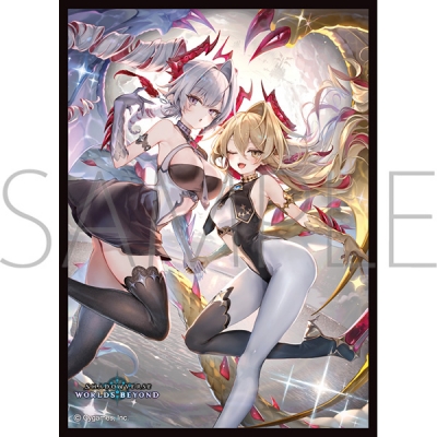 【グッズ-カードケース】ムービック きゃらスリーブコレクション マットシリーズ Shadowverse: Worlds Beyond 「金銀絢爛・リュミオール&アルジャンテ」(No.MT2461)