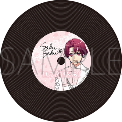 【グッズ-コースター】A3! レコード風コースター/佐久間咲也 IDOL REWRITE
