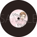 【グッズ-コースター】A3! レコード風コースター/茅ヶ崎 至 IDOL REWRITEの画像