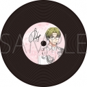 【グッズ-コースター】A3! レコード風コースター/卯木千景 IDOL REWRITEの画像