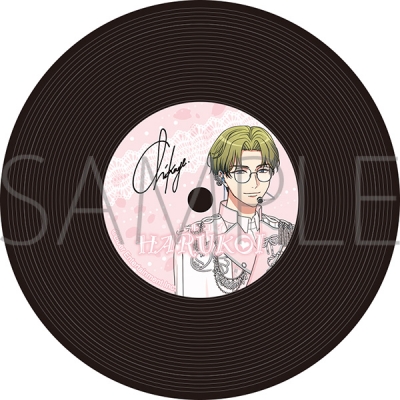 【グッズ-コースター】A3! レコード風コースター/卯木千景 IDOL REWRITE