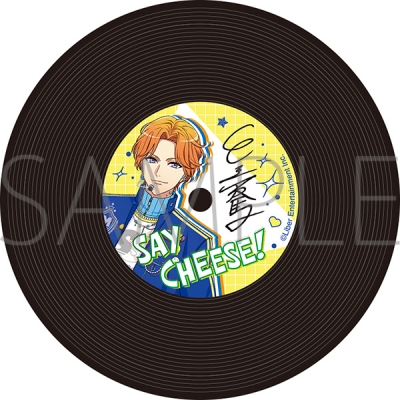 【グッズ-コースター】A3! レコード風コースター/皇 天馬 IDOL REWRITE