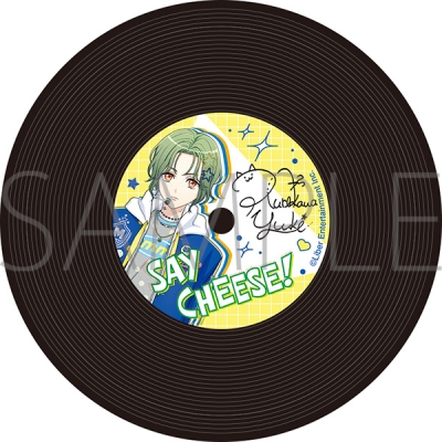 【グッズ-コースター】A3! レコード風コースター/瑠璃川 幸 IDOL REWRITE