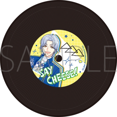 【グッズ-コースター】A3! レコード風コースター/斑鳩三角 IDOL REWRITE