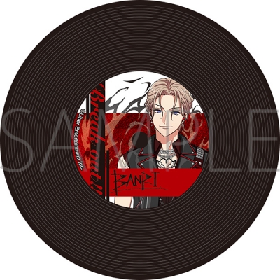 【グッズ-コースター】A3! レコード風コースター/摂津万里 IDOL REWRITE