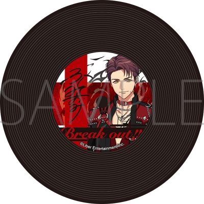 【グッズ-コースター】A3! レコード風コースター/伏見 臣 IDOL REWRITE