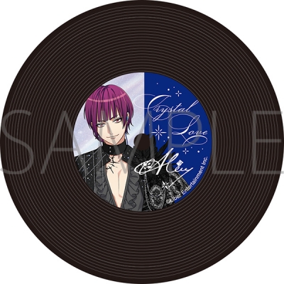 【グッズ-コースター】A3! レコード風コースター/有栖川 誉 IDOL REWRITE