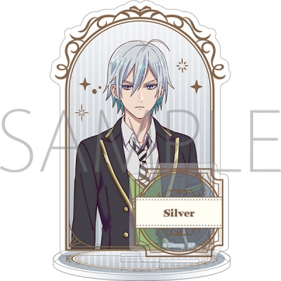 【グッズ-スタンドポップ】ディズニー ツイステッドワンダーランド ザ アニメーション アクリルスタンド/シルバー