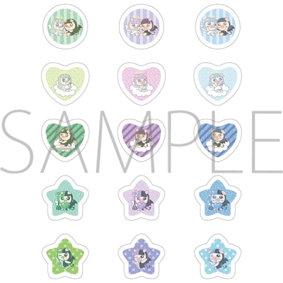 【グッズ-シール】なにぷあらにbyろこまこあこ クリスタルシール