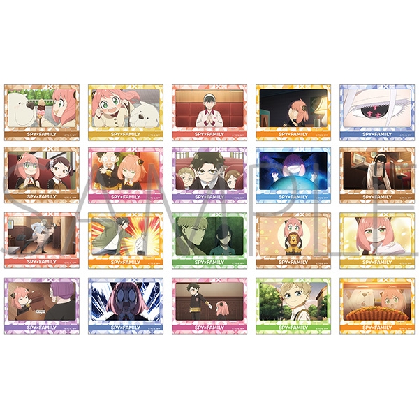 SPY×FAMILY SPY×FAMILY Season 3 場面写真 ステッカーセレクション2枚セット 全20種
