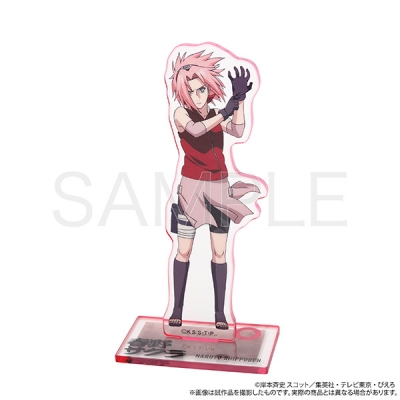 【グッズ-スタンドポップ】NARUTO-ナルト- 疾風伝 ふちからすたんど(アクリルスタンド)/春野サクラ