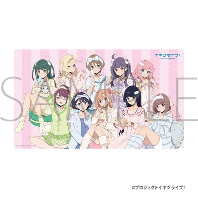 【グッズ-文房具】イキヅライブ! LOVELIVE! BLUEBIRD デスクマット