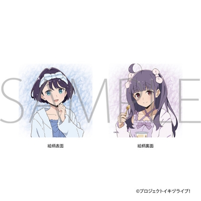 【グッズ-クッション】イキヅライブ! LOVELIVE! BLUEBIRD ミニクッション/麻布麻衣・調布のりこ