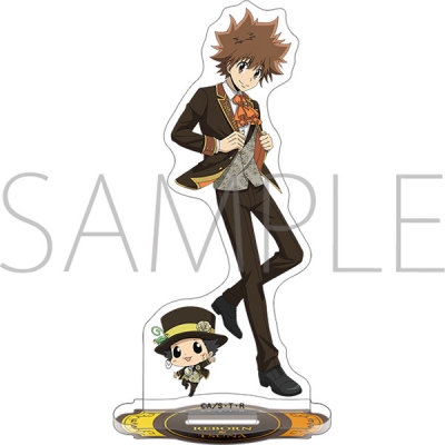 【グッズ-スタンドポップ】家庭教師ヒットマン REBORN! アクリルスタンド/リボーン&沢田 綱吉 ~damask code style~