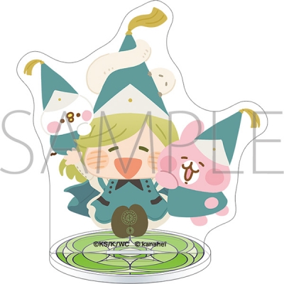 【グッズ-スタンドポップ】とんがり帽子のアトリエ ミニアクリルスタンド/ココ カナヘイの小動物コラボ