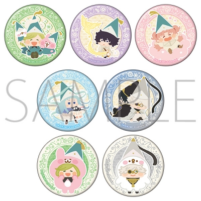 【グッズ-バッチ】とんがり帽子のアトリエ キャラバッジコレクション カナヘイの小動物コラボ