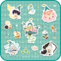 【グッズ-タオル】とんがり帽子のアトリエ ハンドタオル カナヘイの小動物コラボの画像