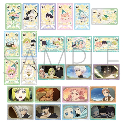 【グッズ-カード】とんがり帽子のアトリエ クリアシートコレクション カナヘイの小動物コラボ